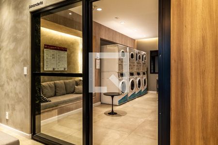 Studio à venda com 26m², 1 quarto e sem vagaLavanderia