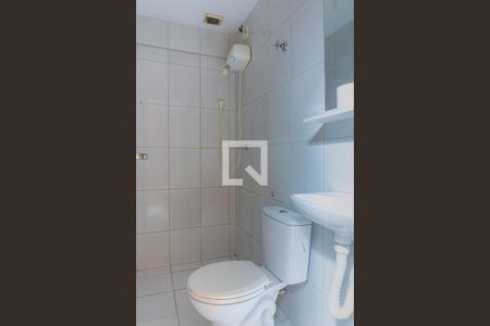 Studio para alugar com 21m², 1 quarto e sem vagaBanheiro do Studio