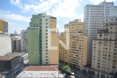 Vista do dormitório  de apartamento para alugar com 1 quarto, 37m² em Centro, São Paulo