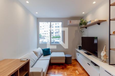 Sala de apartamento para alugar com 1 quarto, 37m² em Flamengo, Rio de Janeiro