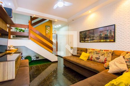 Sala de casa à venda com 2 quartos, 120m² em Vila Bela Vista, Santo André