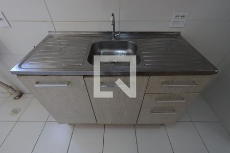 Apartamento para alugar com 38m², 2 quartos e 1 vagaCozinha - pia e gabinete