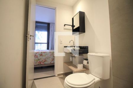 Studio para alugar com 26m², 1 quarto e sem vaga Studio para alugar com 26m², 1 quarto e sem vagaBanheiro