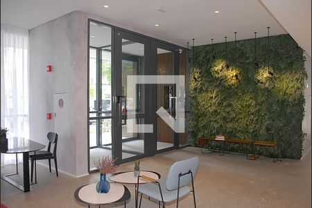 Studio para alugar com 22m², 1 quarto e sem vaga Studio para alugar com 22m², 1 quarto e sem vagaHall de entrada