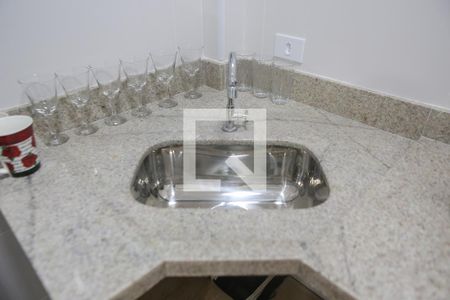 Cozinha de apartamento para alugar com 1 quarto, 48m² em Boqueirão, Santos
