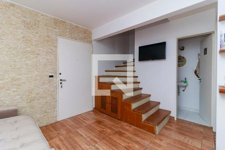 Sala de apartamento para alugar com 1 quarto, 50m² em Brooklin Paulista, São Paulo