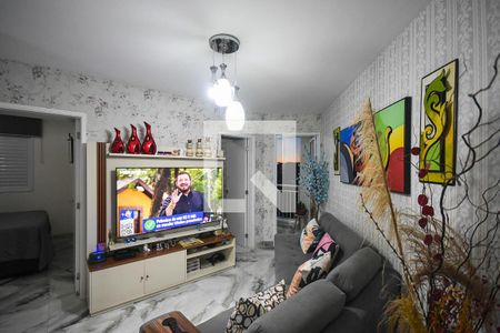 Sala de apartamento à venda com 2 quartos, 51m² em Jardim Monte Alegre, Taboão da Serra