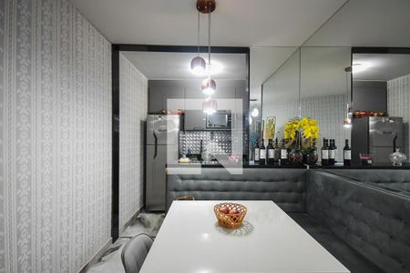 Sala de jantar de apartamento à venda com 2 quartos, 51m² em Jardim Monte Alegre, Taboão da Serra