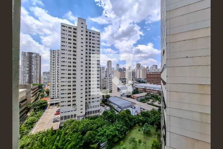 Vista Sala de apartamento à venda com 1 quarto, 55m² em Liberdade, São Paulo