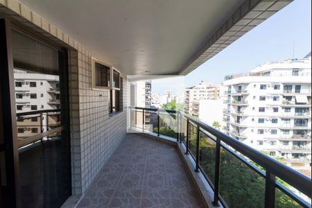 Varanda da Sala de apartamento à venda com 4 quartos, 119m² em Tijuca, Rio de Janeiro