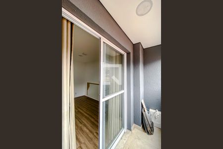 Varanda da Sala/Quarto de kitnet/studio para alugar com 1 quarto, 25m² em Quarta Parada, São Paulo