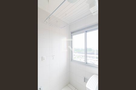 Área de Serviço de apartamento à venda com 3 quartos, 64m² em Vila Homero Thon, Santo André