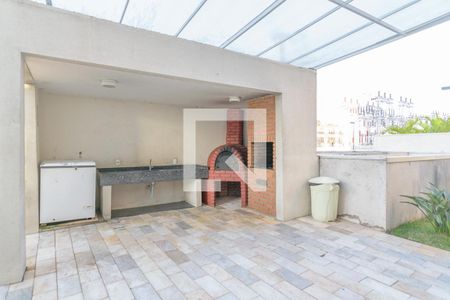 Churrasqueira de apartamento à venda com 3 quartos, 64m² em Vila Homero Thon, Santo André