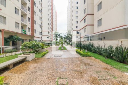Área de Circulação de apartamento à venda com 3 quartos, 64m² em Vila Homero Thon, Santo André