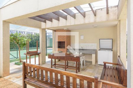 Churrasqueira de apartamento à venda com 3 quartos, 64m² em Vila Homero Thon, Santo André