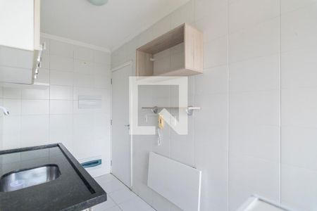 Cozinha de apartamento à venda com 3 quartos, 64m² em Vila Homero Thon, Santo André