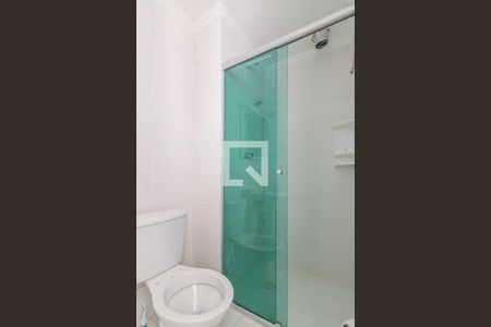Banheiro de apartamento à venda com 3 quartos, 64m² em Vila Homero Thon, Santo André