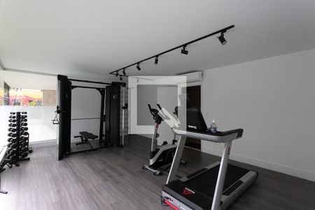 Apartamento para alugar com 250m², 3 quartos e 2 vagas Apartamento para alugar com 250m², 3 quartos e 2 vagasÁrea comum - Academia