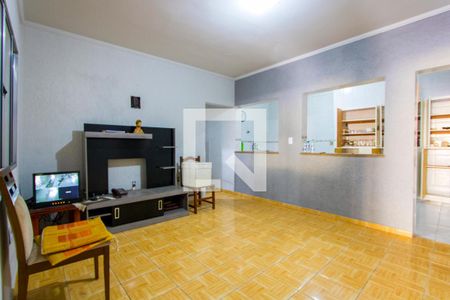 Casa 1 - Sala de casa à venda com 3 quartos, 250m² em Vila Eldizia, Santo André