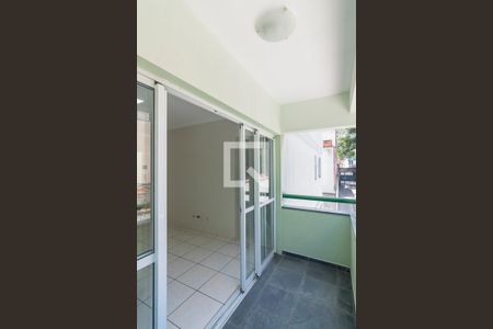 Varanda de apartamento à venda com 3 quartos, 128m² em Vila Assunção, Santo André