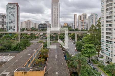 Vista do Studio de kitnet/studio para alugar com 1 quarto, 32m² em Brooklin Paulista, São Paulo