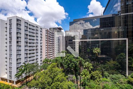 Sala - Vista de apartamento para alugar com 3 quartos, 210m² em Jardim Paulista, São Paulo