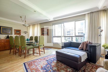 Sala de apartamento à venda com 3 quartos, 210m² em Jardim Paulista, São Paulo