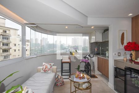 Varanda de apartamento à venda com 2 quartos, 120m² em Vila Andrade, São Paulo