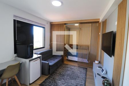Sala de TV de kitnet/studio à venda com 1 quarto, 27m² em Tatuapé, São Paulo