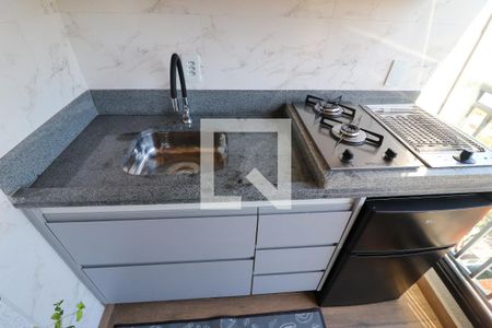 Studio à venda com 27m², 1 quarto e sem vagaCozinha