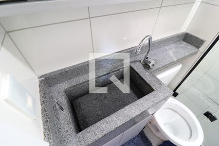 Banheiro de kitnet/studio à venda com 1 quarto, 27m² em Tatuapé, São Paulo