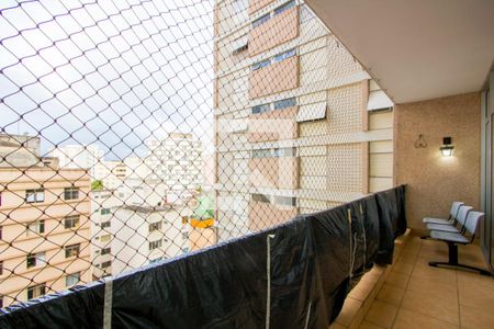 Varanda da sala de apartamento à venda com 3 quartos, 270m² em Centro, Santo André