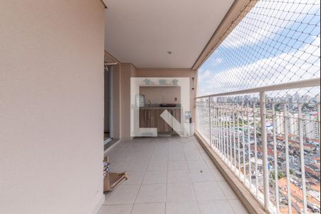 Varanda de apartamento para alugar com 3 quartos, 120m² em Vila Santo Estéfano, São Paulo