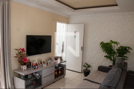 Sala de apartamento à venda com 2 quartos, 52m² em Chácaras Reunidas Santa Terezinha, Contagem