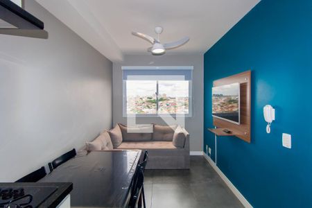 Studio à venda com 28m², 1 quarto e sem vagaSala