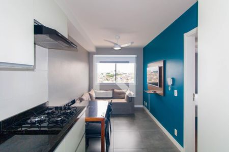 Studio à venda com 28m², 1 quarto e sem vagaSala/Cozinha
