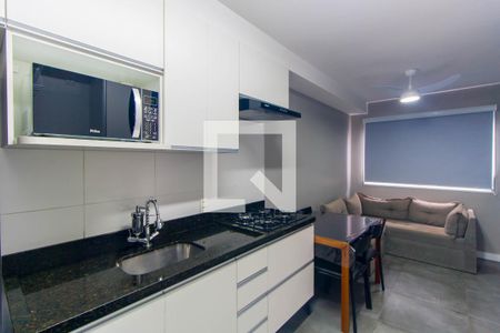 Studio à venda com 28m², 1 quarto e sem vagaCozinha