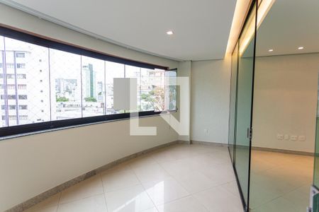 Varanda da Sala de apartamento para alugar com 4 quartos, 200m² em São Pedro, Belo Horizonte