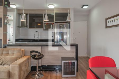 Sala de apartamento à venda com 2 quartos, 74m² em Jardim Trevo, Jundiaí