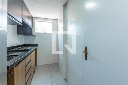 Cozinha de apartamento para alugar com 1 quarto, 30m² em Centro, São Leopoldo