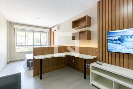 Sala de apartamento para alugar com 1 quarto, 30m² em Centro, São Leopoldo