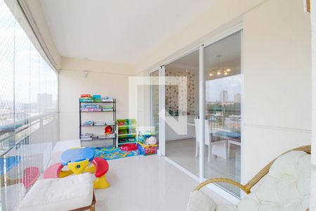 Varanda da Sala de apartamento à venda com 3 quartos, 106m² em Vila Sônia, São Paulo