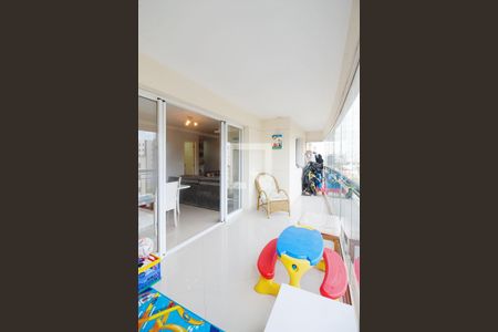 Varanda da Sala de apartamento à venda com 3 quartos, 106m² em Vila Sônia, São Paulo