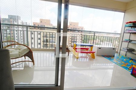 Apartamento à venda com 106m², 3 quartos e 2 vagasVaranda da Sala