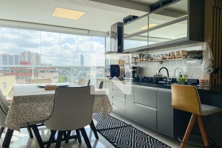 Sala/Cozinha de apartamento à venda com 3 quartos, 106m² em Centro, Osasco