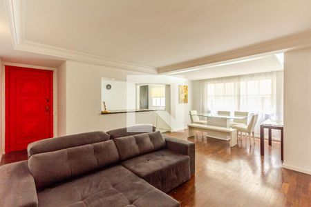 Sala de apartamento para alugar com 2 quartos, 98m² em Indianópolis, São Paulo