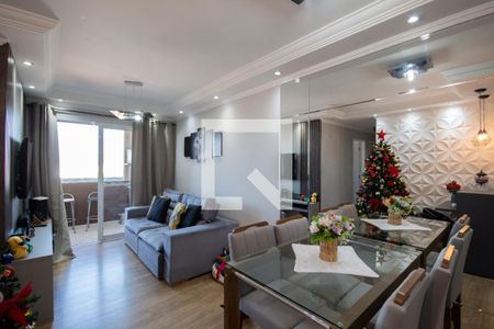 Sala de apartamento para alugar com 3 quartos, 66m² em Rochdale, Osasco