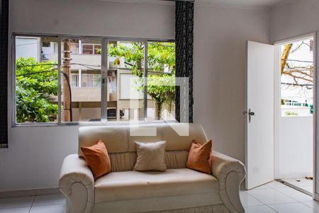 Sala de apartamento para alugar com 3 quartos, 78m² em Enseada, Guarujá