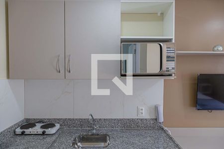 Studio à venda com 20m², 1 quarto e sem vagaCozinha