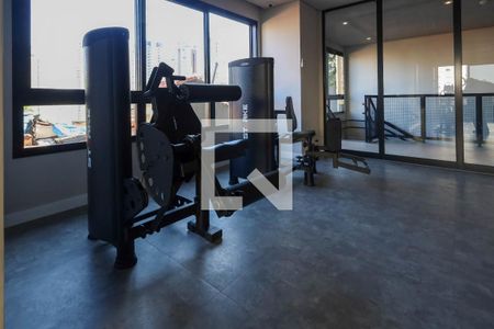 Studio para alugar com 26m², 1 quarto e sem vaga Studio para alugar com 26m², 1 quarto e sem vagaÁrea comum - Academia